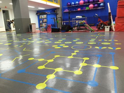 體育運(yùn)動(dòng)地板案列